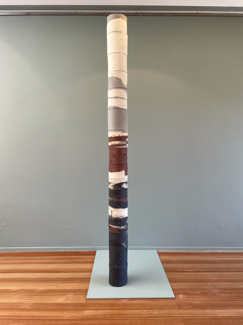 Coluna #1, Sedimentos, Casa Museu Julio Dinis, Ovar 2022