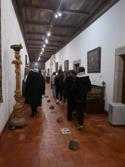 Regoufe, instalação, Carla Cruz 2022, Mosteiro de Arouca