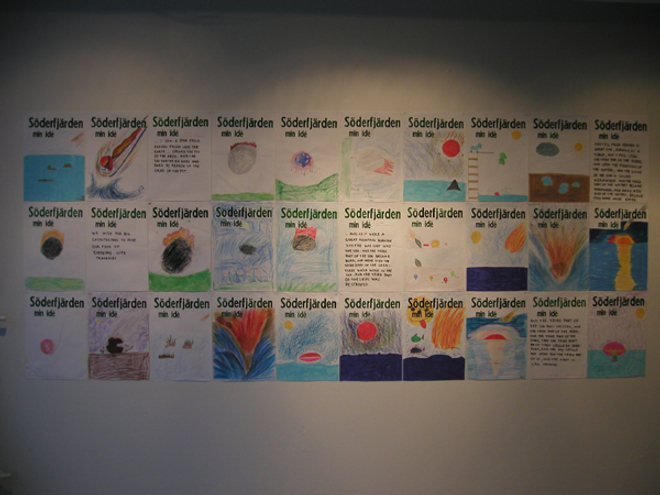 drawings by 6th graders from Solf\'s School - wormwood