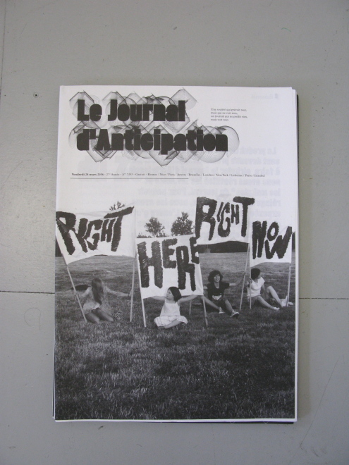 journal nº3, 2036 front cover