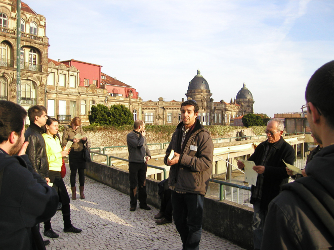 guided tour with Ricardo Gomes