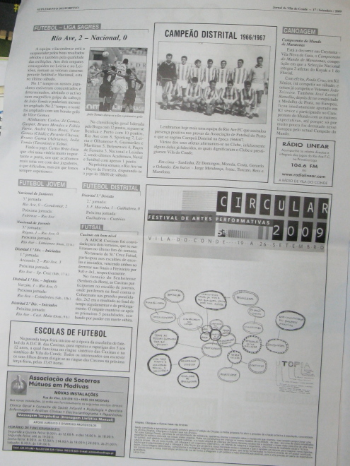 Vila do Conde Newspaper piece
